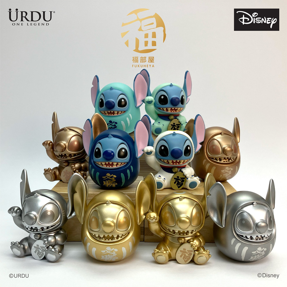 蛋黃限定>👗新貨到👗 URDU迪士尼福部屋幸運系列S2~盒玩史迪奇