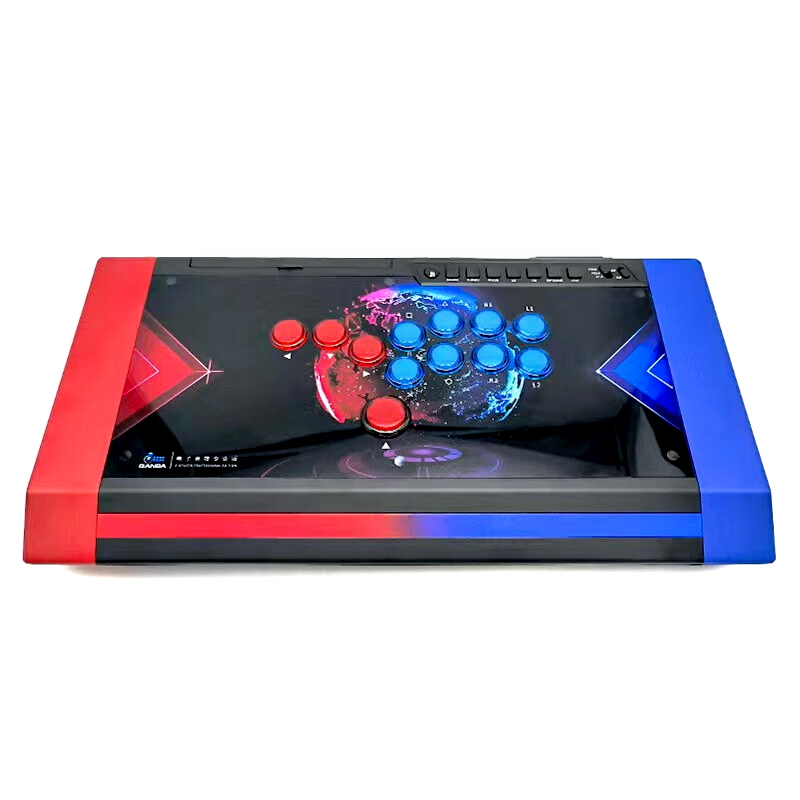 SONY PS4 PS3 PC 拳霸Q3 HITBOX 紅藍靜音黑曜石大型街機搖桿格鬥搖桿大 