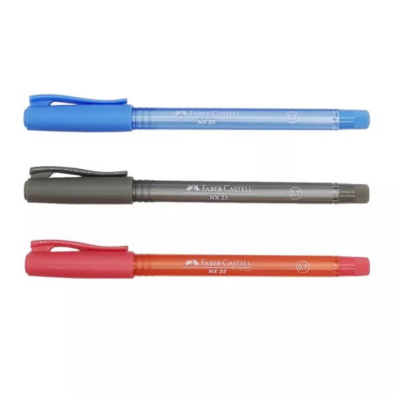 Faber-Castell 輝柏 NX23 酷溜原子筆 0.5 0.7mm 筆蓋式 | 蝦皮購物