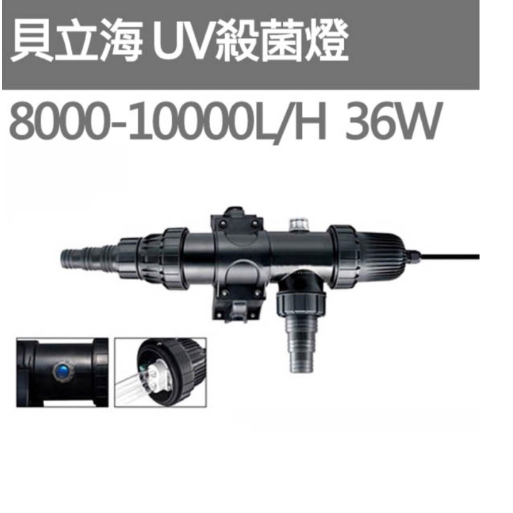 HAPPY水族] PERIHA貝立海UV殺菌燈18W/36W/54W 紫外線UV 沈水過濾