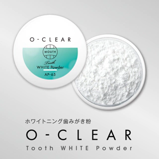 ♪もも醤日貨♪ 預購🎈日本正品 日本製 O-CLEAR天然成分 牙齒美白粉 口腔保健 日本製潔牙粉 預防口臭蛀牙