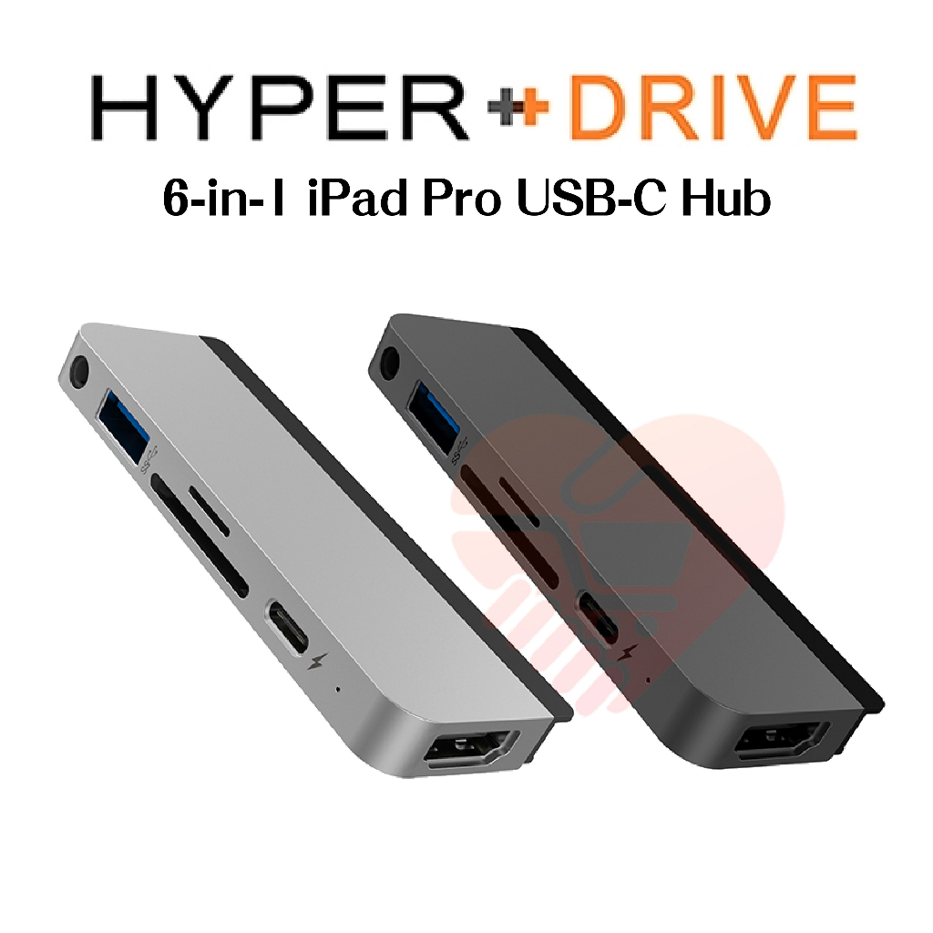 現貨HyperDrive 6-in-1 iPad Pro USB-C Hub』多功能集線器【小知足賣場】 | 蝦皮購物