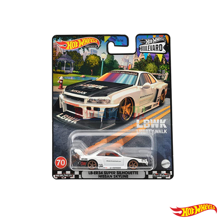 單位日貨』現貨風火輪日本正版Hot Wheels 林蔭大道NISSAN SKYLINE LB