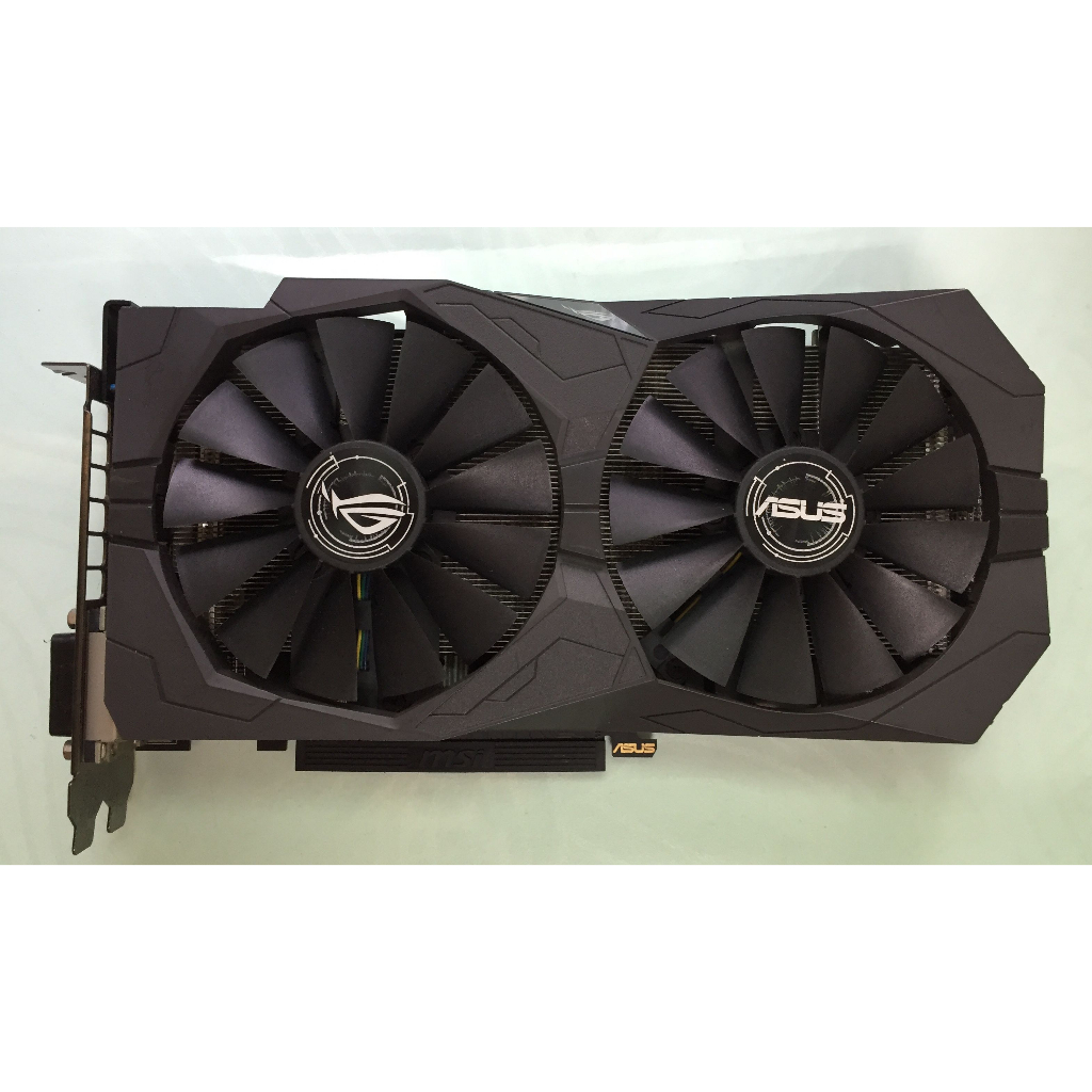 華碩顯卡ROG RX570-4g (超頻-ARGB灯效)(型號:ROG-STRIX-RX570-O4G