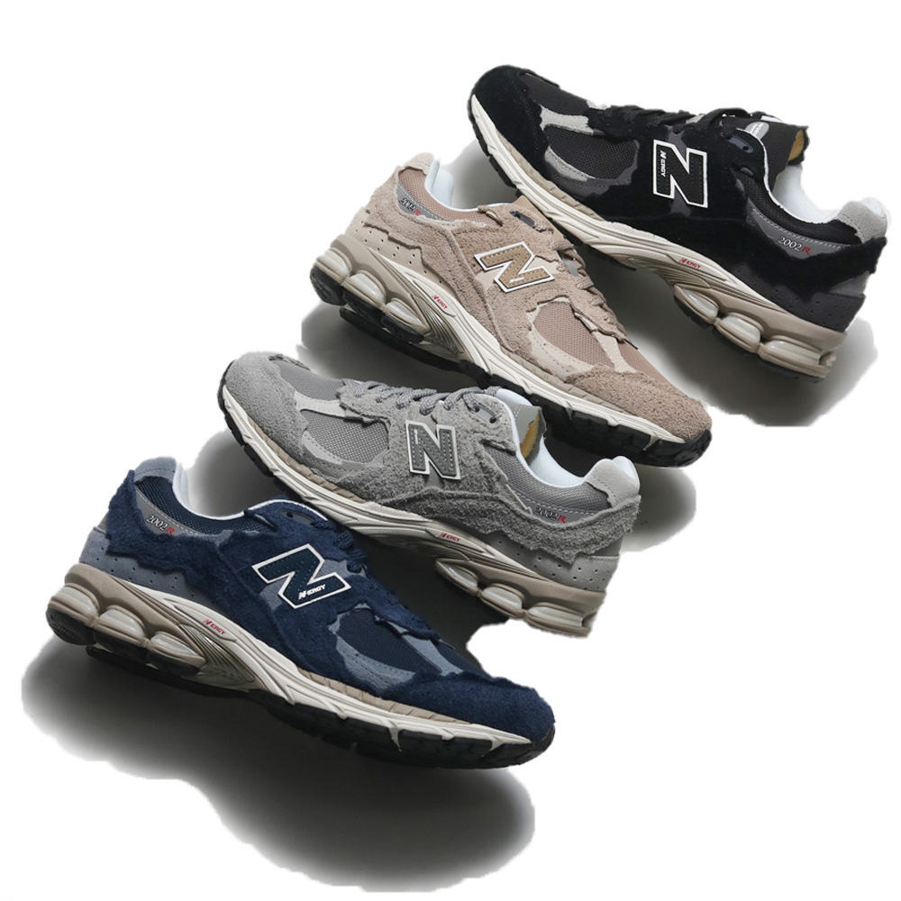 NEW BALANCE 休閒鞋 2002R 破壞款 經典 復古 麂皮 男 M2002RD-