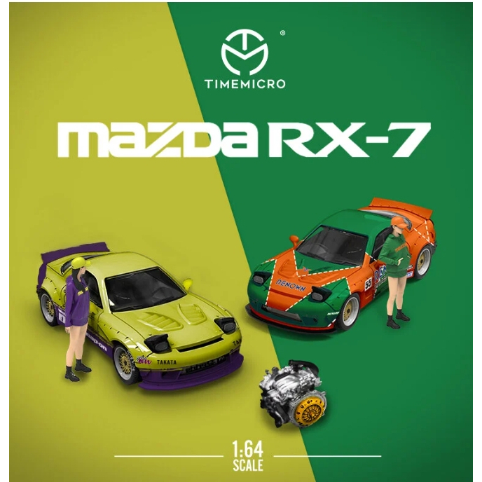 {TZ玩車庫}TM-Mazda RX-7 Snapon & Renown塗裝 火箭兔 Rocket Bunny | 蝦皮購物