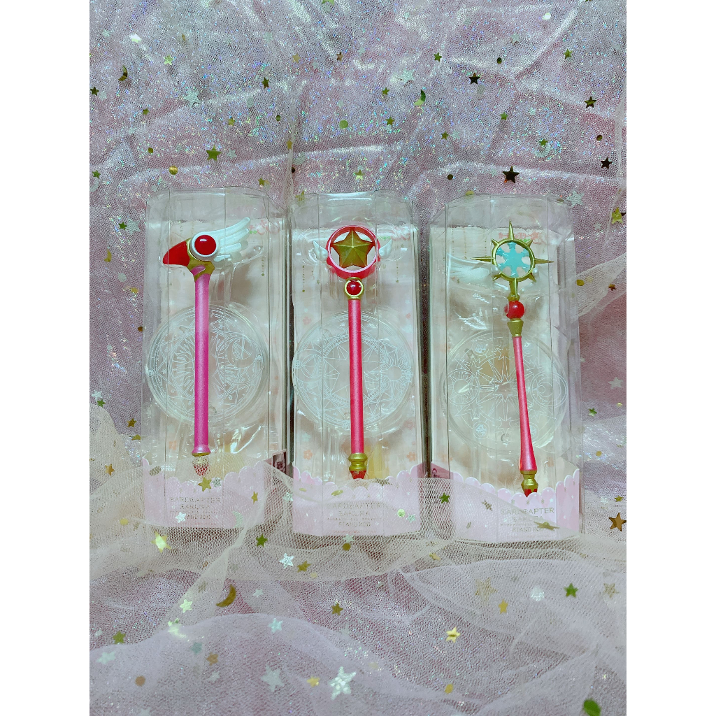 現貨 日版 盒玩 庫洛魔法使 鳥頭杖 星星杖 夢之杖 全3種 封印之杖 法杖 模型 擺飾 夢之權杖 小櫻 變身模型杖 | 蝦皮購物