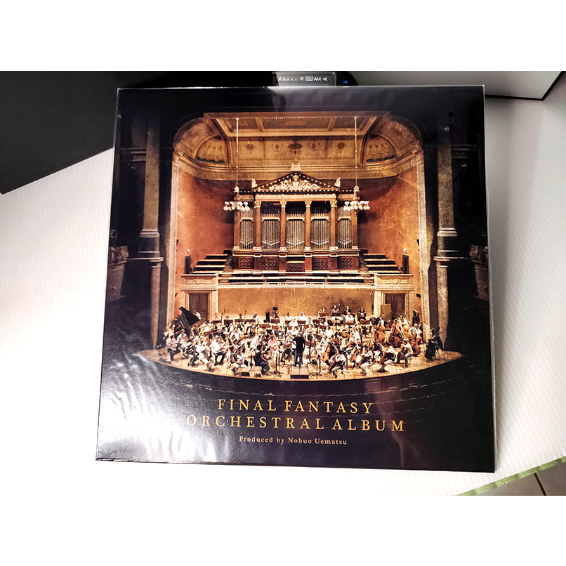 FINAL FANTASY ORCHESTRAL ALBUM ( BD+LP ) 初回限定盤 太空戰士 原聲 黑膠 植松 | 蝦皮購物