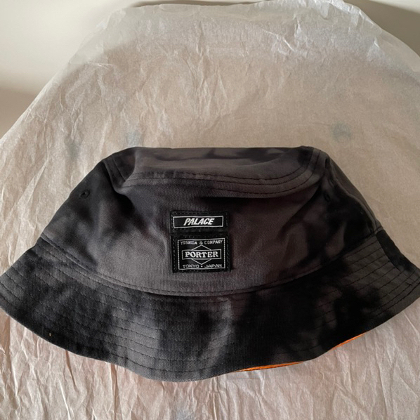 PALACE PORTER BUCKET HAT BLACK WAVE DYE S/M 漁夫帽現貨| 蝦皮購物