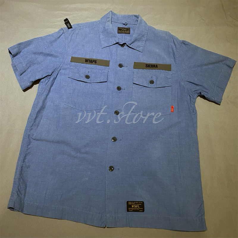 現貨WTAPS 17SS BUDS SS 水洗短袖襯衫| 蝦皮購物