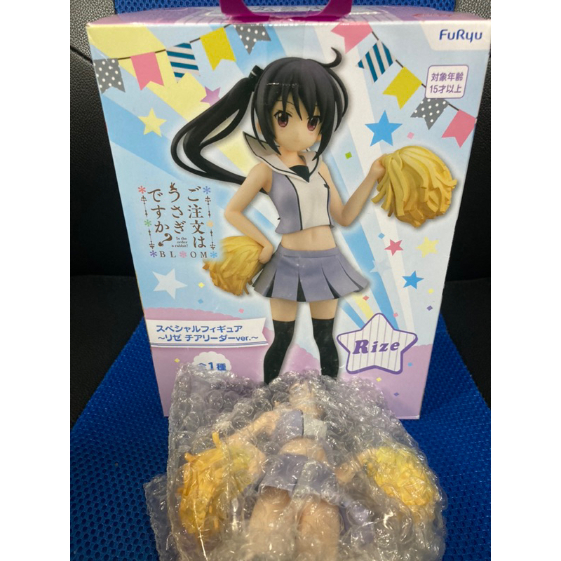 楓娛小舖 日版景品公仔 Furyu 請問您今天要來點兔子嗎 天天座理世 Rize 夏季啦啦隊ver. 拆檢 | 蝦皮購物