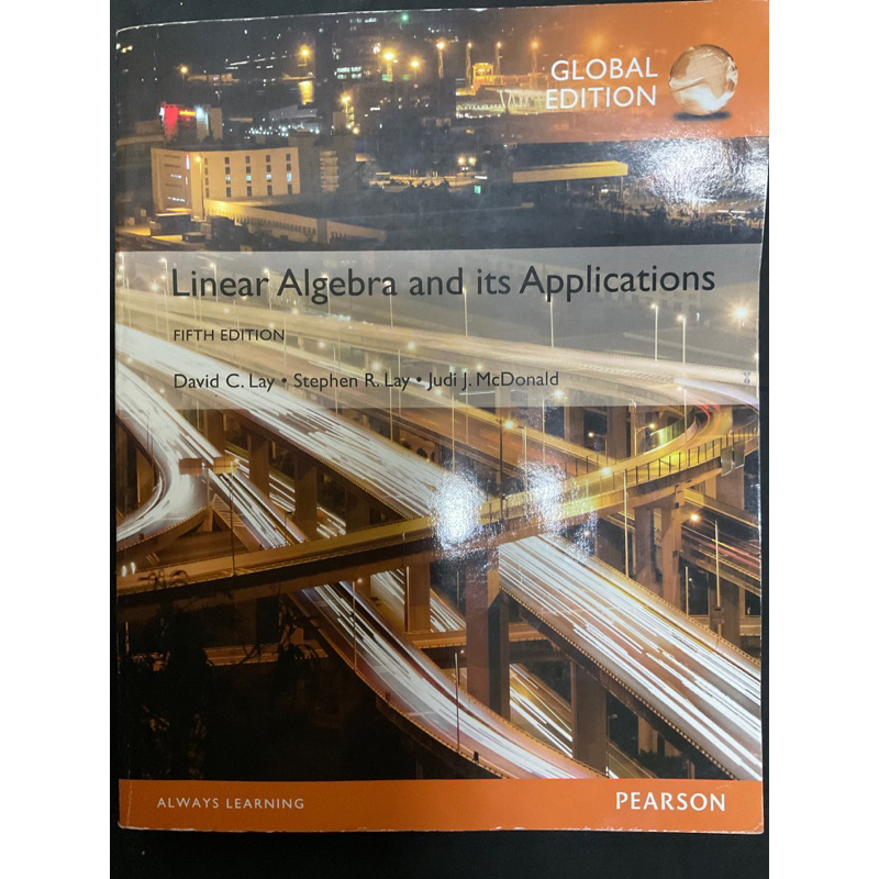 線性代數原文書Linear Algebra And Its Applications （FIFTH EDITION） | 蝦皮購物