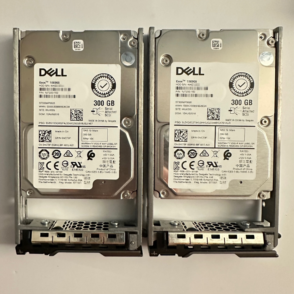 Disque Dur SAS Seagate ST300MP0026 300Go 15K RPM 2,5" 12Gb/s - Dell NCT9F