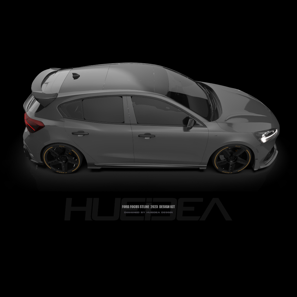 FORD FOCUS MK4/MK4.5 STLINE/ST/WAGON 2023式外觀套件_側裙 蝦皮購物