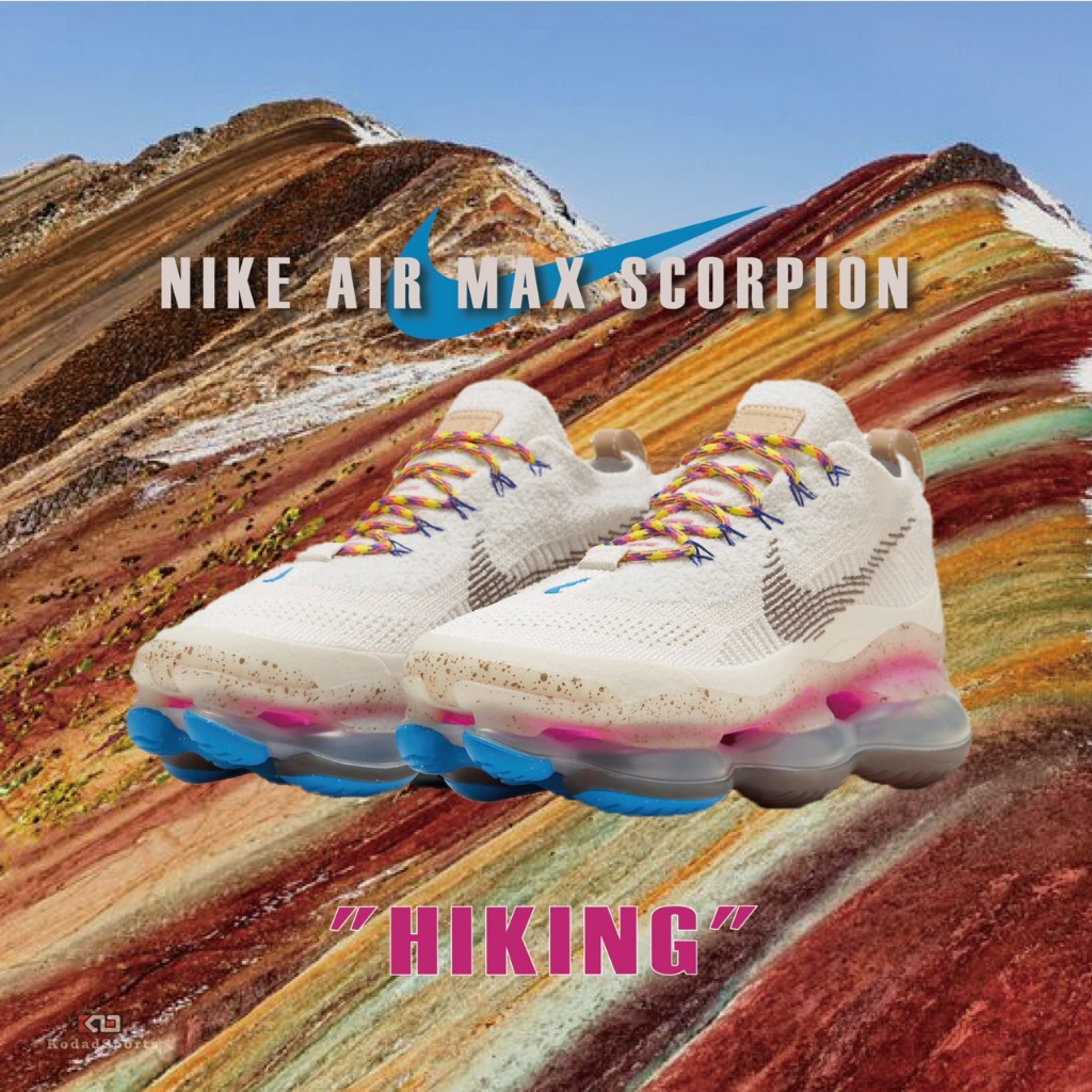 Nike Air Max Scorpion Flyknit Hiking 26cm FJ7070-001-