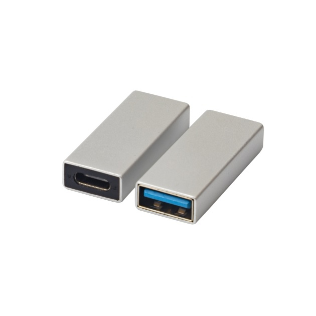 【勁昕科技】Type-C轉接頭 Type-C母轉USB3.0母鋁合金轉接頭 | 蝦皮購物