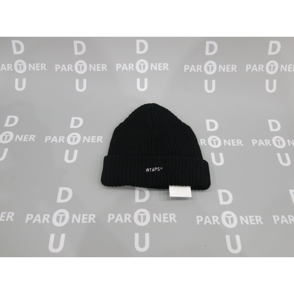 Dou Partner】Wtaps Beanie 02 Ctpl. Coolmax 毛帽231MADT-HT02 黑