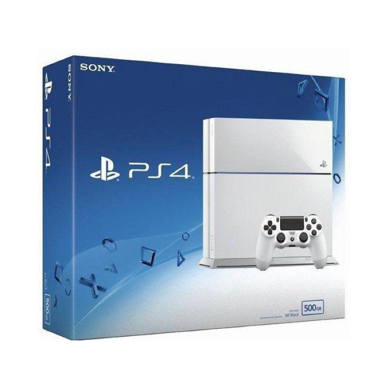 PlayStation 4 / PS4 / 冰河白/ 500G | 蝦皮購物