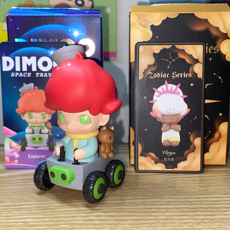｜Dimoo｜太空旅遊系列 探測星人 星座系列 處女座 盲盒 POP MART 泡泡瑪特 | 蝦皮購物