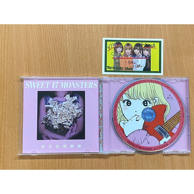 日本樂團東京初期衝動日盤專輯CD 現貨獨立團簽名專輯限量偶像