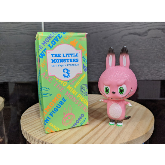 【Labubu】 Zimomo : Mini 3 第三代 : 招財 小隱藏 粉色 POPMART《現貨》 | 蝦皮購物