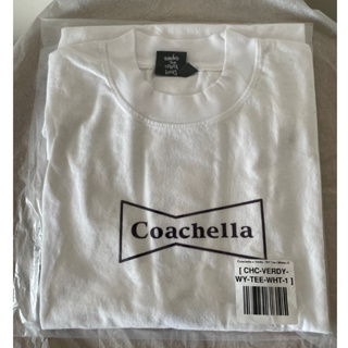 Coachella verdy wasted youth WY tee 白 新品