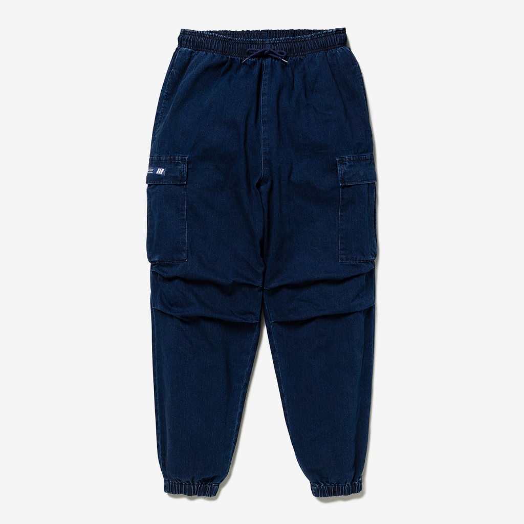 日貨代購CITY】2023SS WTAPS MILT2001 DENIM GIMMICK 丹寧長褲縮口口袋