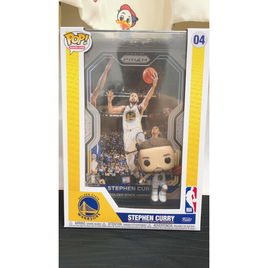 QIYI SHOP】Funko POP Trading Cards 04 Stephen Curry NBA球卡柯瑞