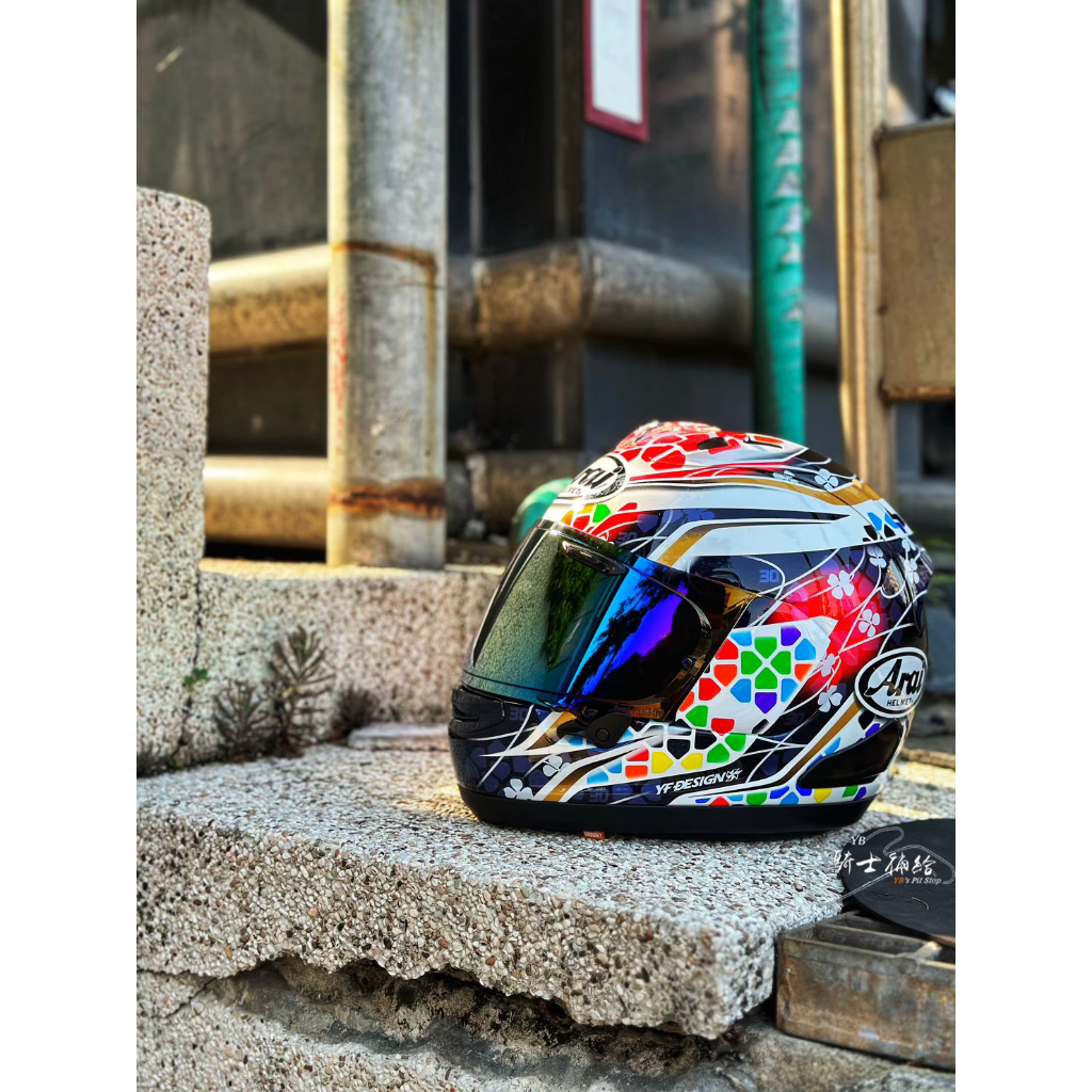 ⚠YB騎士補給⚠ ARAI RX-7X NAKAGAMI GP2 中上貴晶總代理公司貨全罩