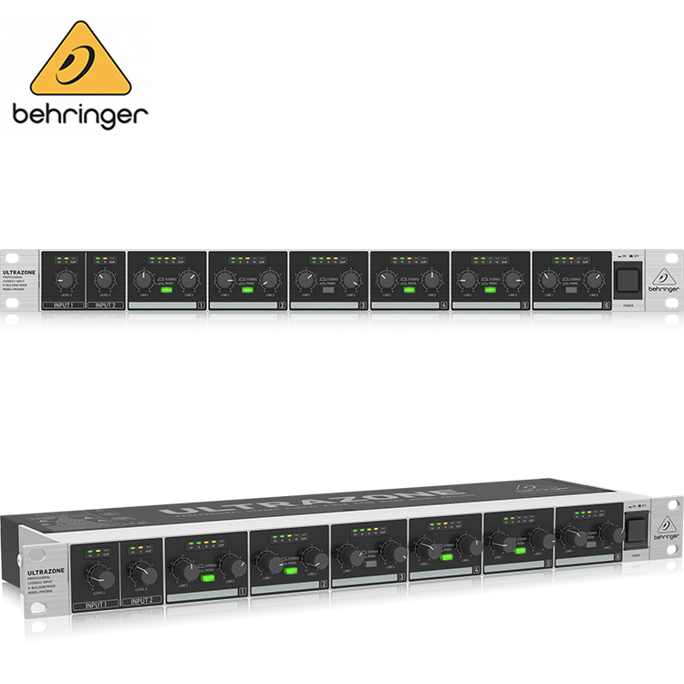 BEHRINGER ZMX2600 數位專業機櫃式混音器/立體聲2輸入6區輸出訊號分配器調音台 蝦皮購物