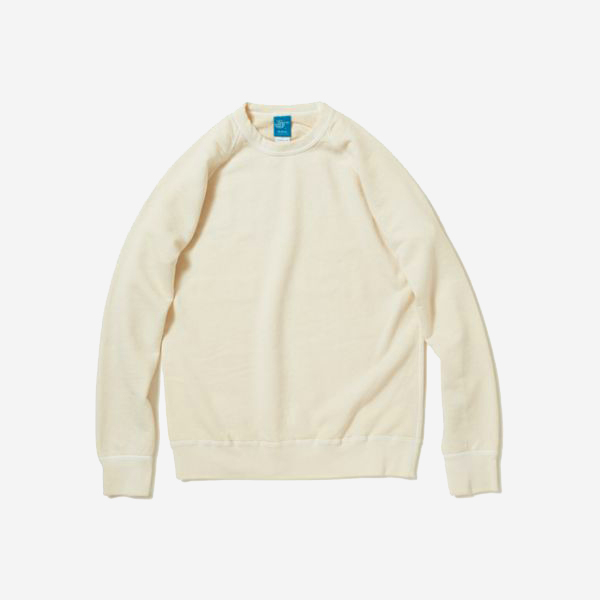 GOOD ON - RAGLAN CREW SWEAT SHIRTS-NATURAL | 蝦皮購物