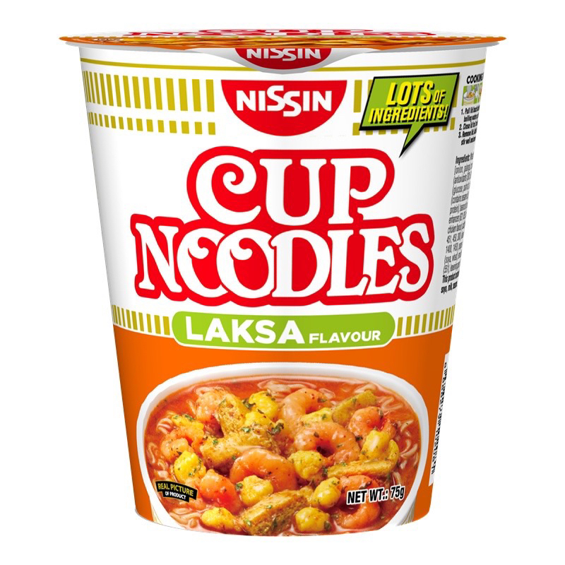 新加坡 - NISSIN 叻沙杯麵 Laksa 預購 5/8 收單 | 蝦皮購物