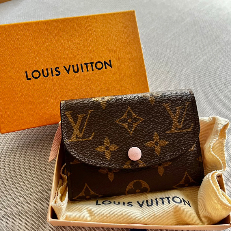 LOUIS VUITTON Rosalie Coin Purse Iris M82394 Monogram Empreinte