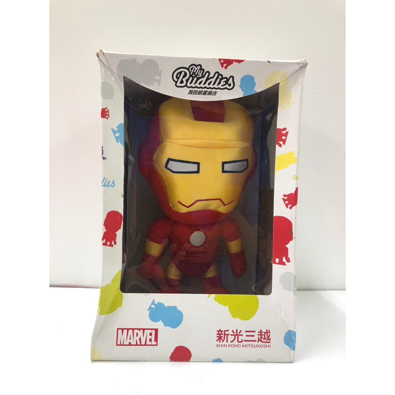 新光三越聯名款 漫威 Marvel 鋼鐵人 公仔娃娃 現貨 | 蝦皮購物