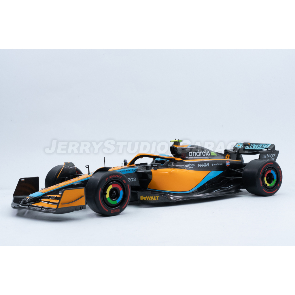 Solido 1:18 - Coche De Carreras A Escala - McLaren MCL36 #4 Lando Norris - Grand Prix Emilia Romagna 2022 Edicion Limitada