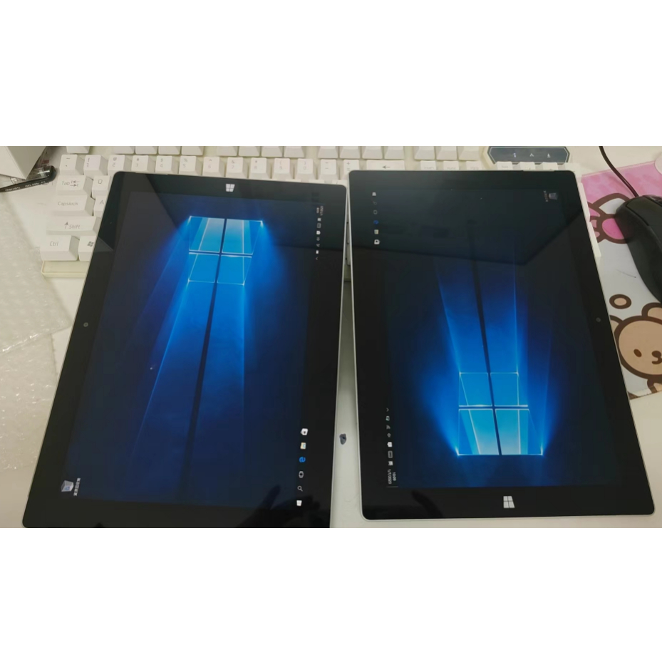 微軟surface3 4g+128g 原裝平板電腦，大量現貨出售9新， win10系統二合