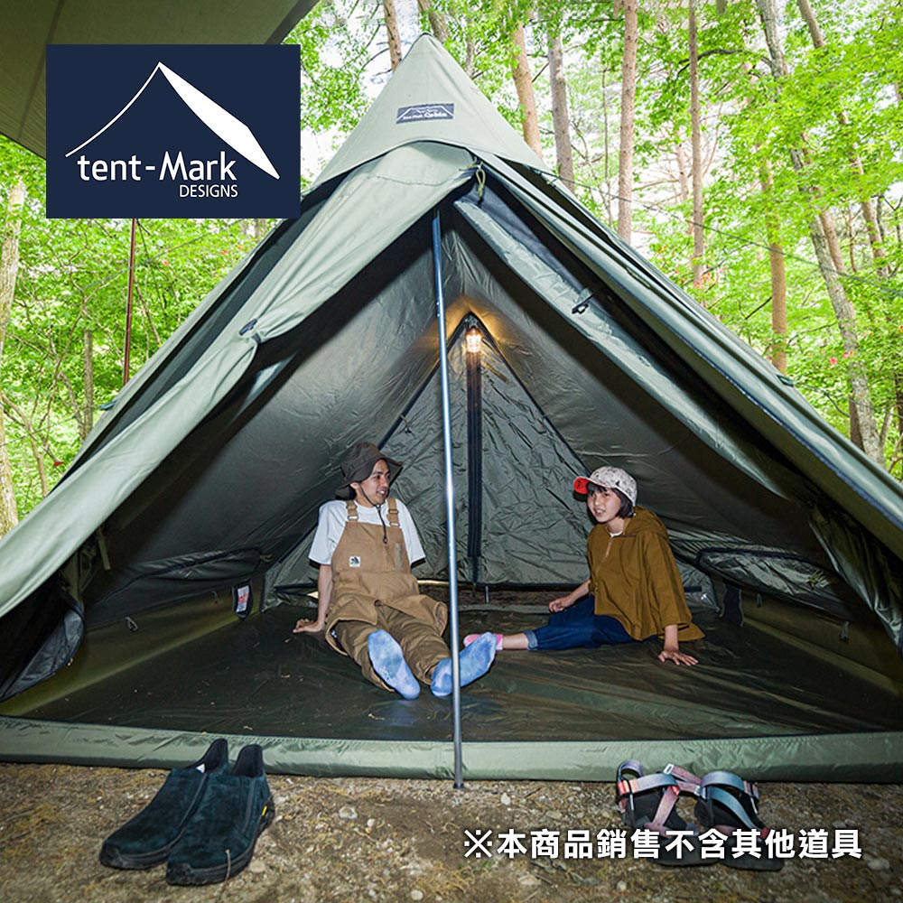 日本tent-Mark DESIGNS】Two Peak Cabin TC科技棉高遮光雙峰帳TM