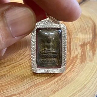📿九大聖僧神通第一龍婆蜀⚜️百年光輝崇迪⚜️純銀殼孤品圖鑑版📖