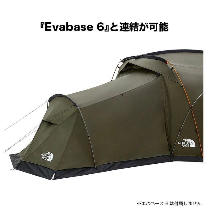 限定】The North Face EVACARGO 4 系列帳篷（含內帳） 可連結Evabase6