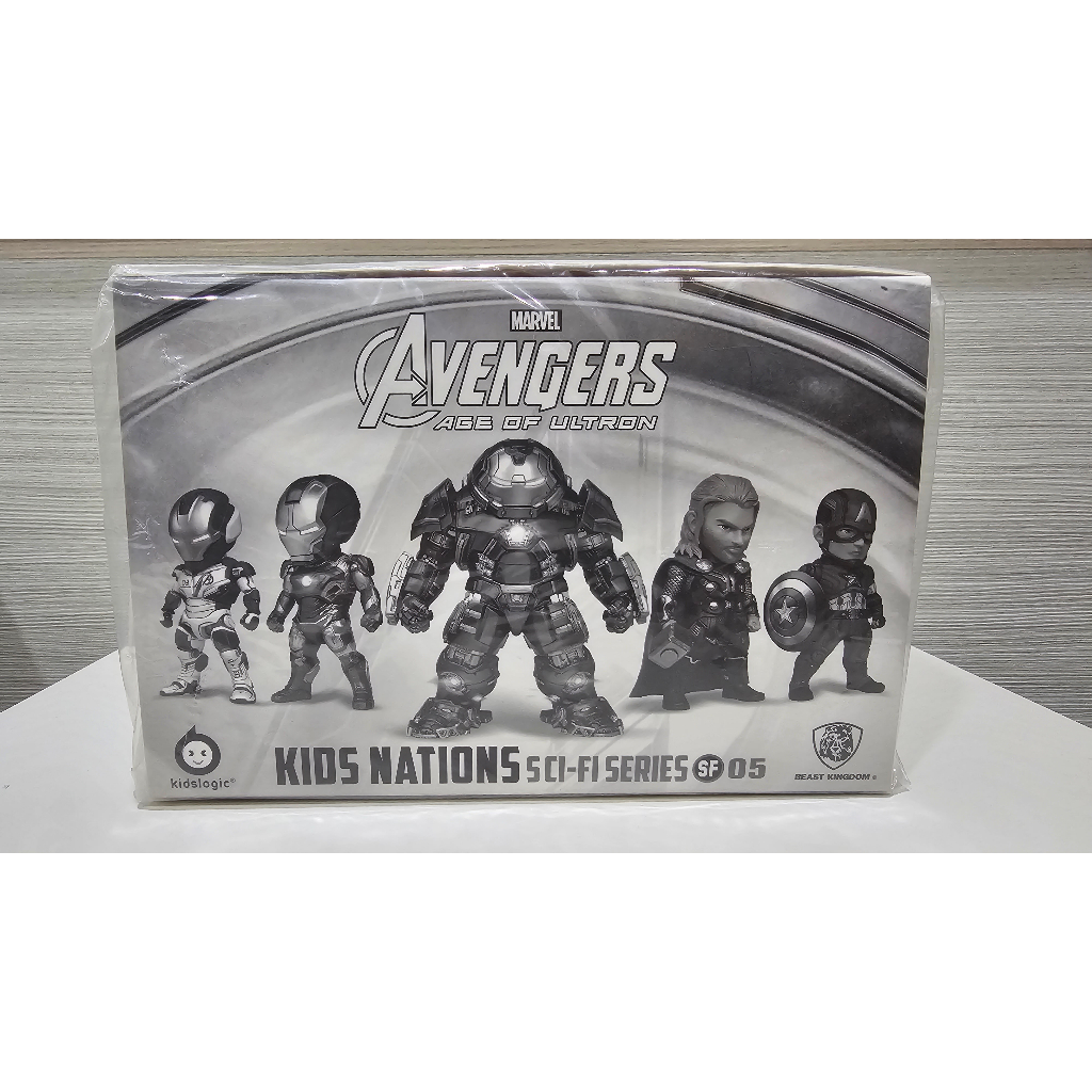 【絕版】野獸國 KIDS NATION SF05 套裝組 正版 HOT TOYS 鋼鐵人 Q版公仔 耳機塞 | 蝦皮購物