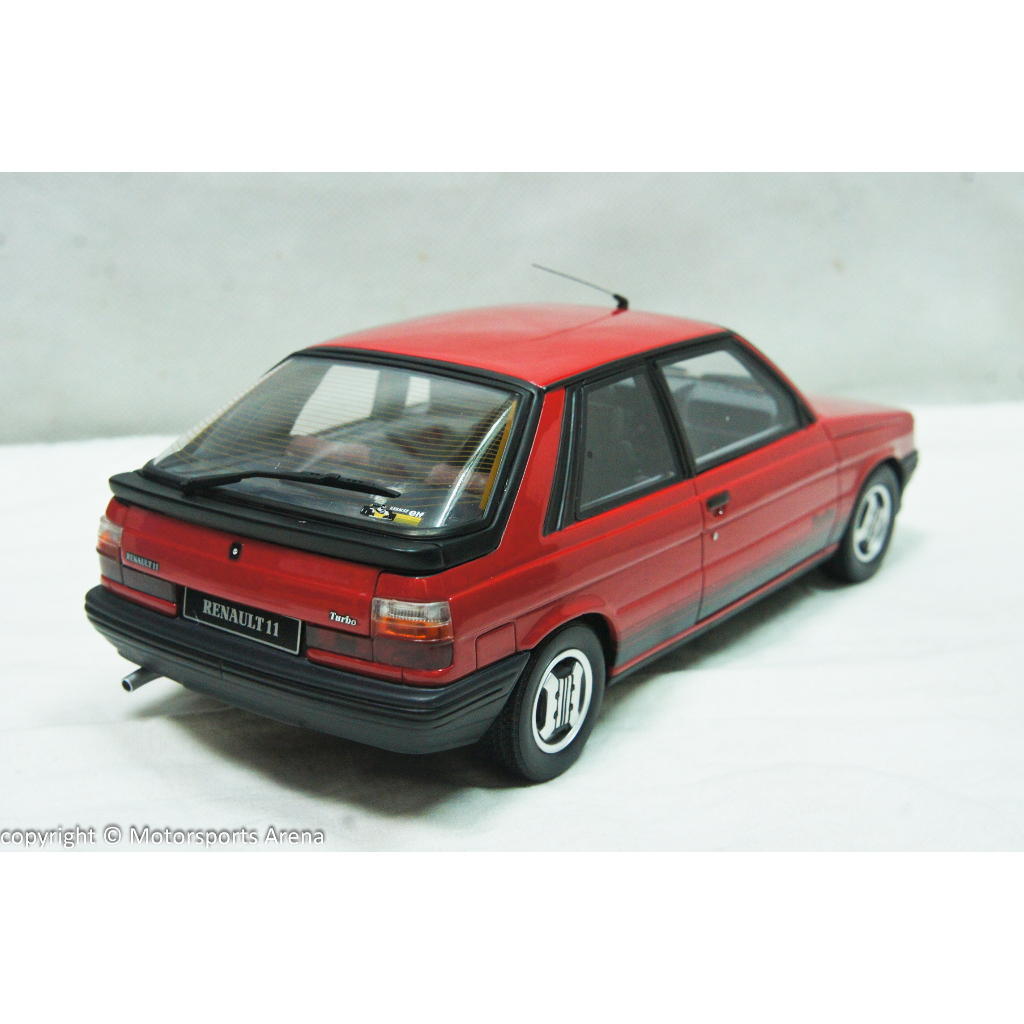 otto mobile ルノー 11 ターボ 1/18 ミニカー 赤（スーパーカー