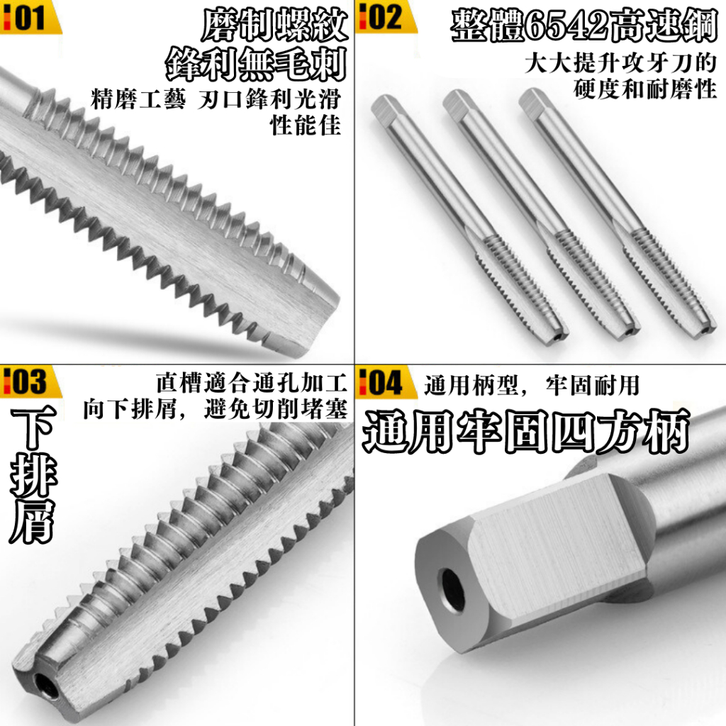 公制 先端 螺旋 絲攻 攻牙器 不銹鋼專用攻牙刀 攻牙刀 絲錐 公制攻牙刀 公制絲錐 螺絲攻 攻牙組 方柄攻牙刀 | 蝦皮購物