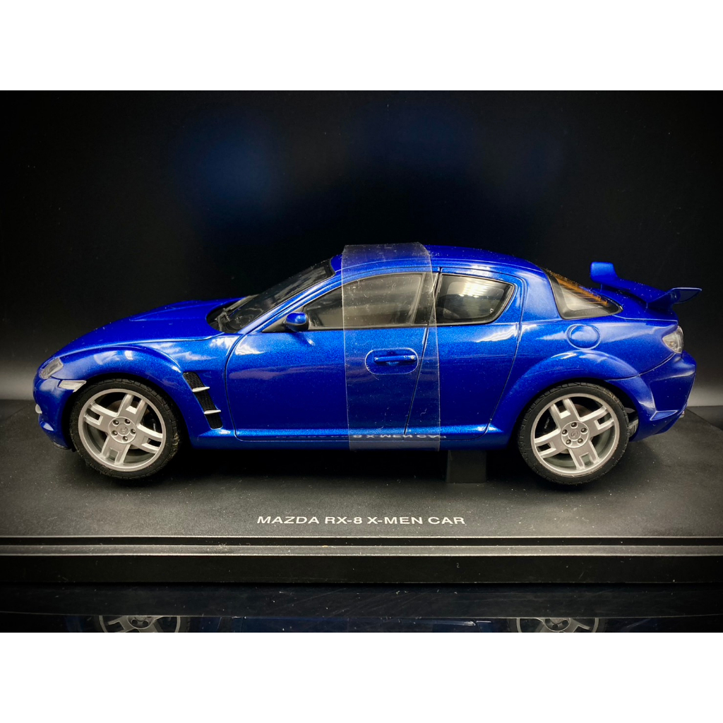 收藏模人】Autoart Mazda RX8 RX-8 Coupe 2003 X MAN 藍色1:18 1 收藏模人】Autoart Mazda RX8 RX-8 Coupe 2003 X MAN 藍色1:18 1