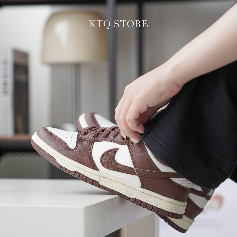 KTQ* NIKE W DUNK LOW BROWN SAIL 摩卡可可咖啡色DD1503-124 | 蝦皮購物