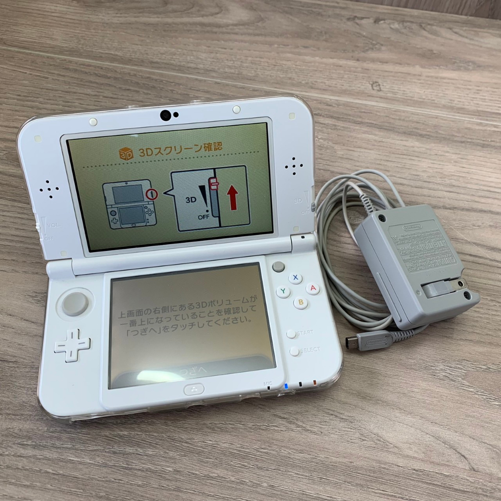 【JPDG】任天堂N3DS LL (白)主機 日版 二手美品 功能正常、外觀極新!! New 3DS LL