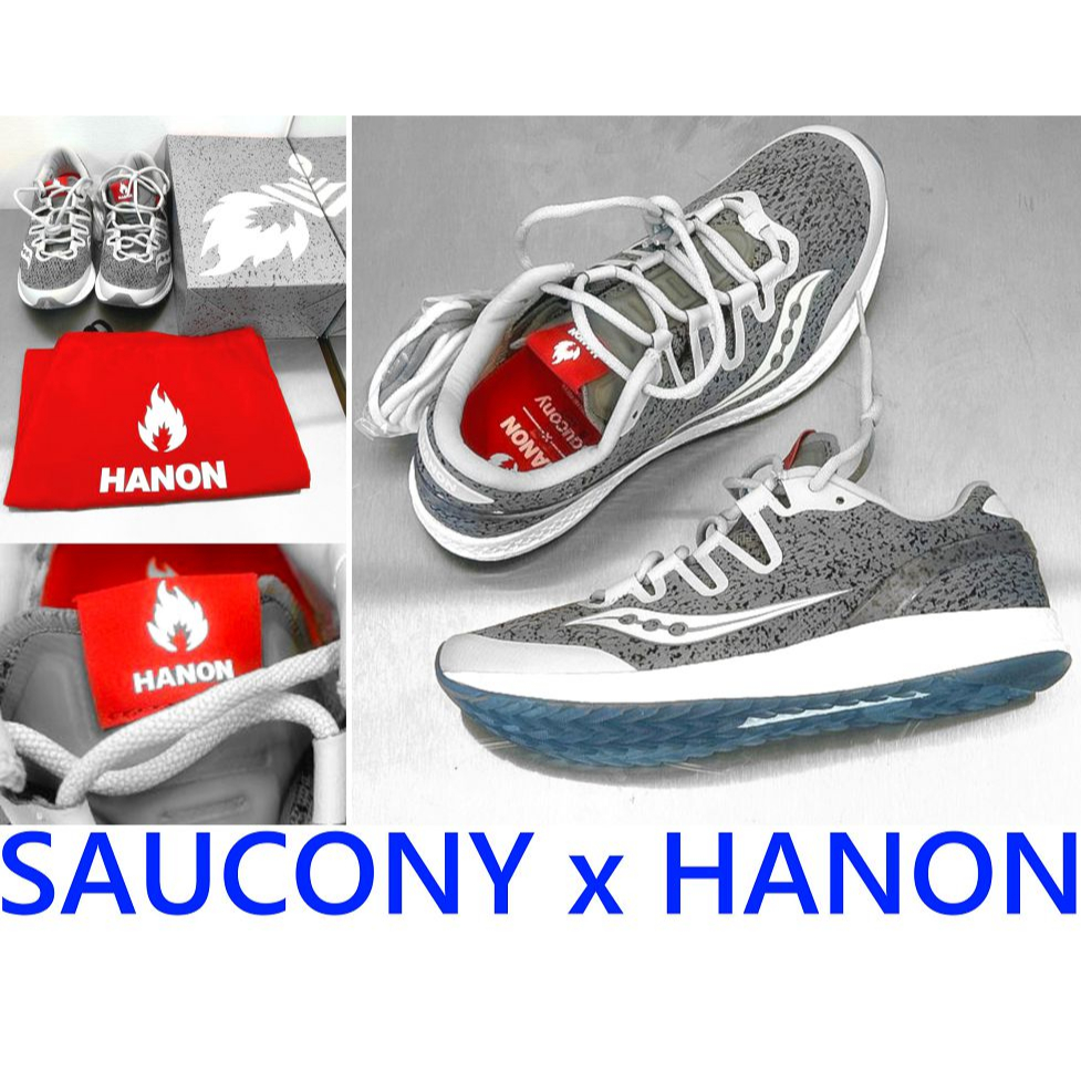 BLACK全新HANON x Saucony Freedom ISO火焰標籤Granite反光3M頂級慢跑鞋 | 蝦皮購物