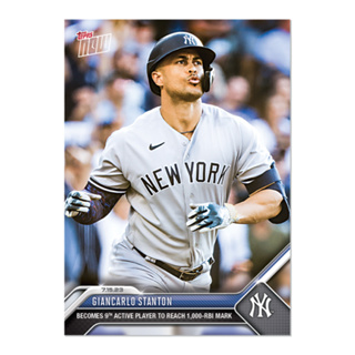 Giancarlo Stanton New York Yankees 2023 MLB Topps Now Card 819