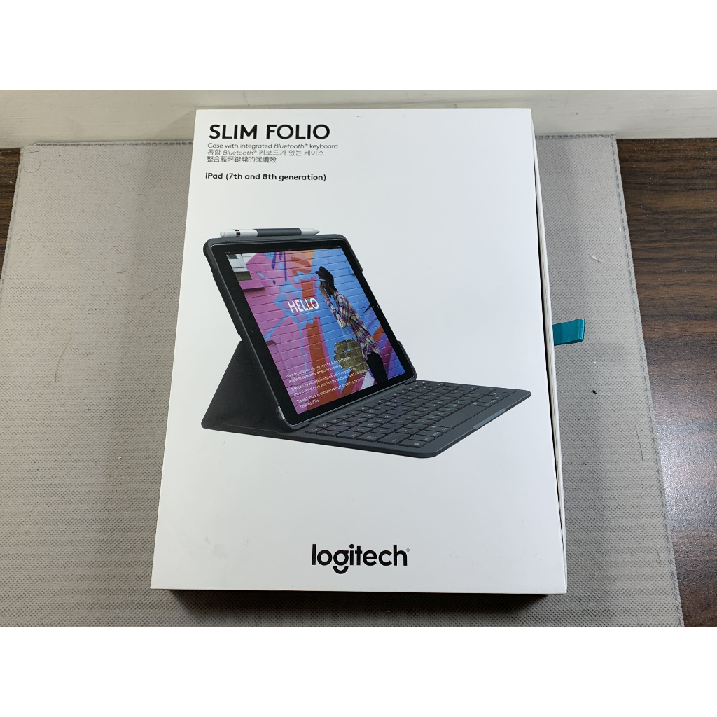 Logitech Rugged Keyboard Folio (適用於iPad 第7,8,9 代)羅技鍵盤皮套