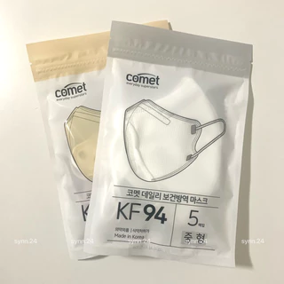 【現貨】韓國 Comet KF94 3D立體口罩 白色 M