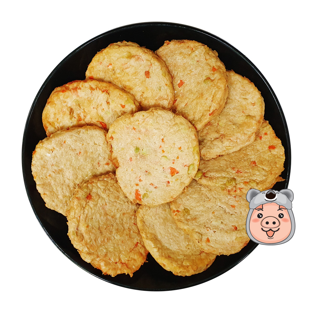 【大磬】黃金蔬菜排 蔬菜漢堡排 素肉排 蔬肉排 (10片入約600g±10%) | 蝦皮購物
